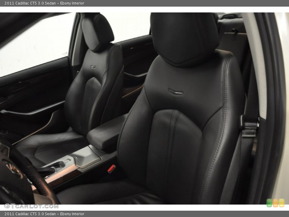 Ebony Interior Photo for the 2011 Cadillac CTS 3.0 Sedan #58255666