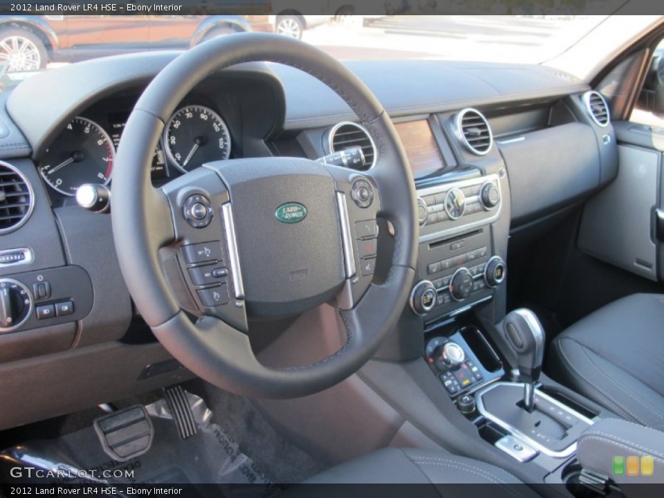 Ebony Interior Photo for the 2012 Land Rover LR4 HSE #58258282