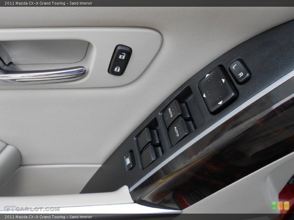 Sand Interior Controls for the 2011 Mazda CX-9 Grand Touring #58259875
