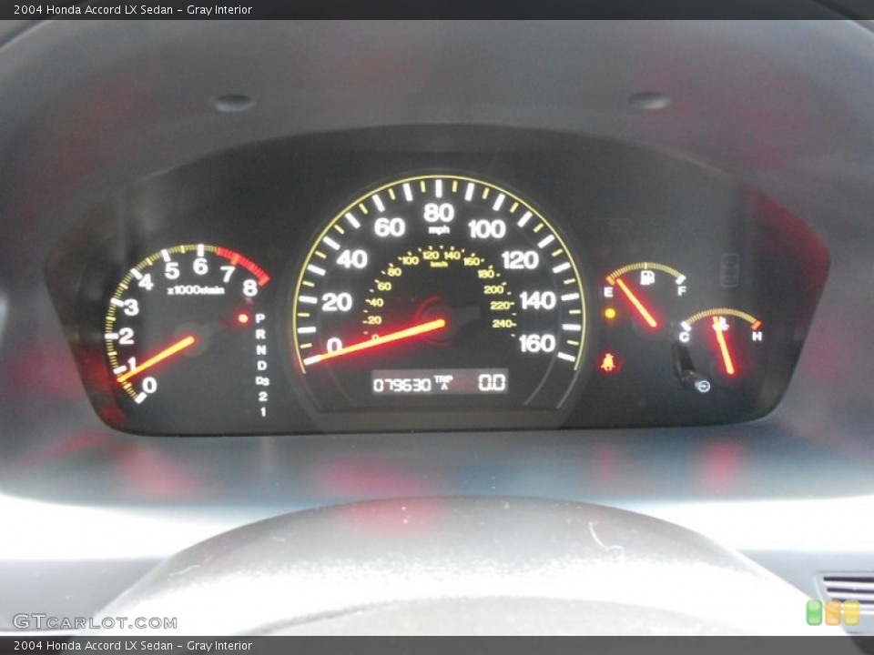 Gray Interior Gauges for the 2004 Honda Accord LX Sedan #58260409