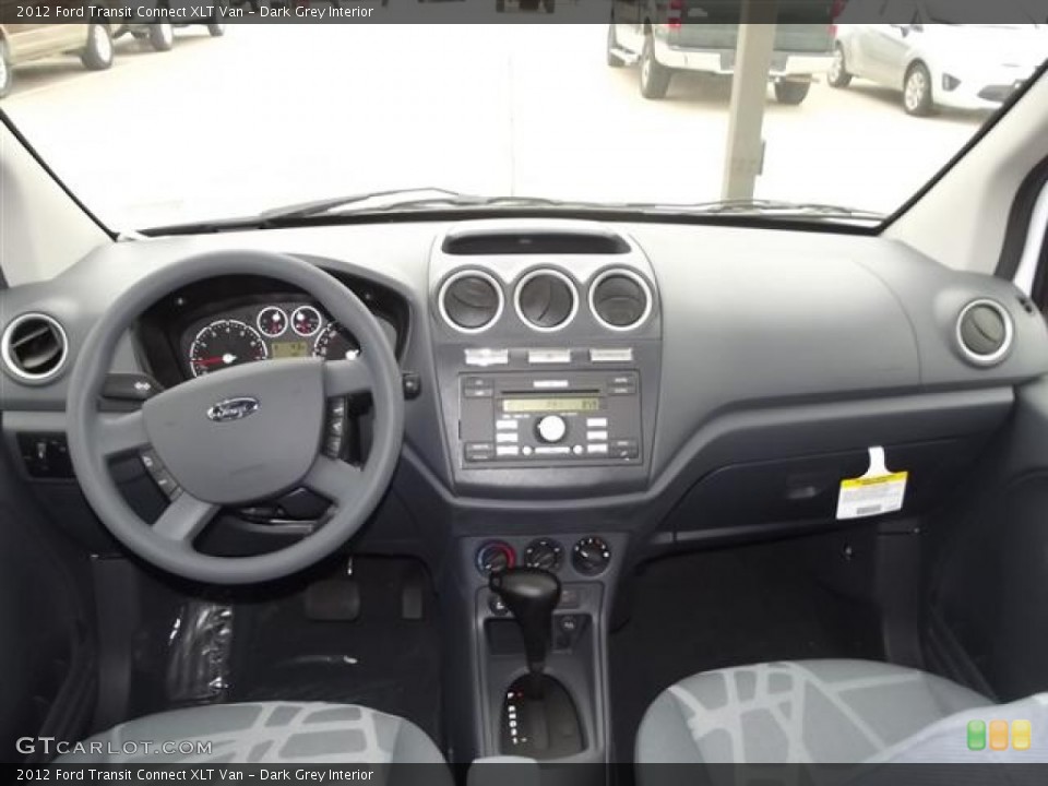 Dark Grey Interior Dashboard for the 2012 Ford Transit Connect XLT Van #58260658