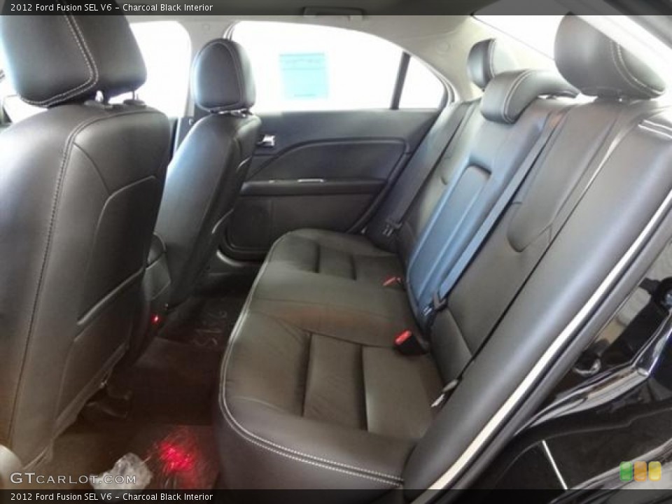 Charcoal Black Interior Photo for the 2012 Ford Fusion SEL V6 #58260778