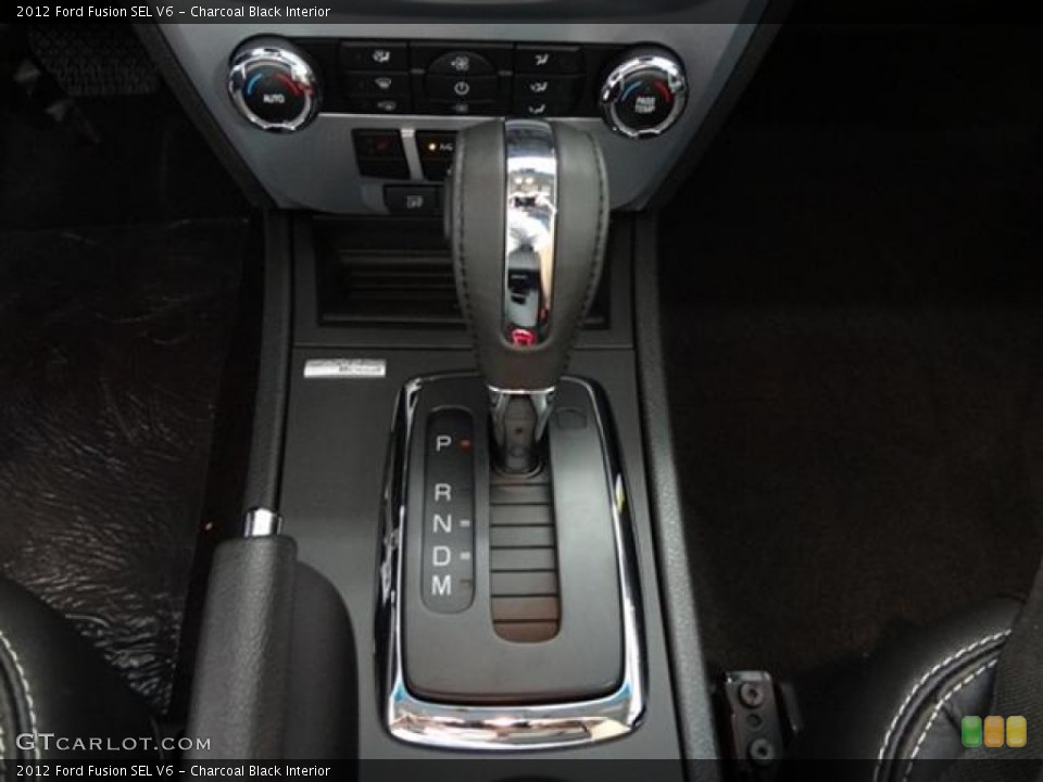 Charcoal Black Interior Transmission for the 2012 Ford Fusion SEL V6 #58260808
