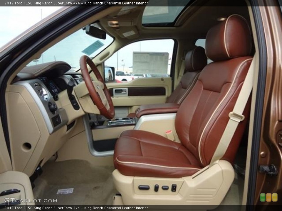King Ranch Chaparral Leather Interior Photo for the 2012 Ford F150 King Ranch SuperCrew 4x4 #58262500