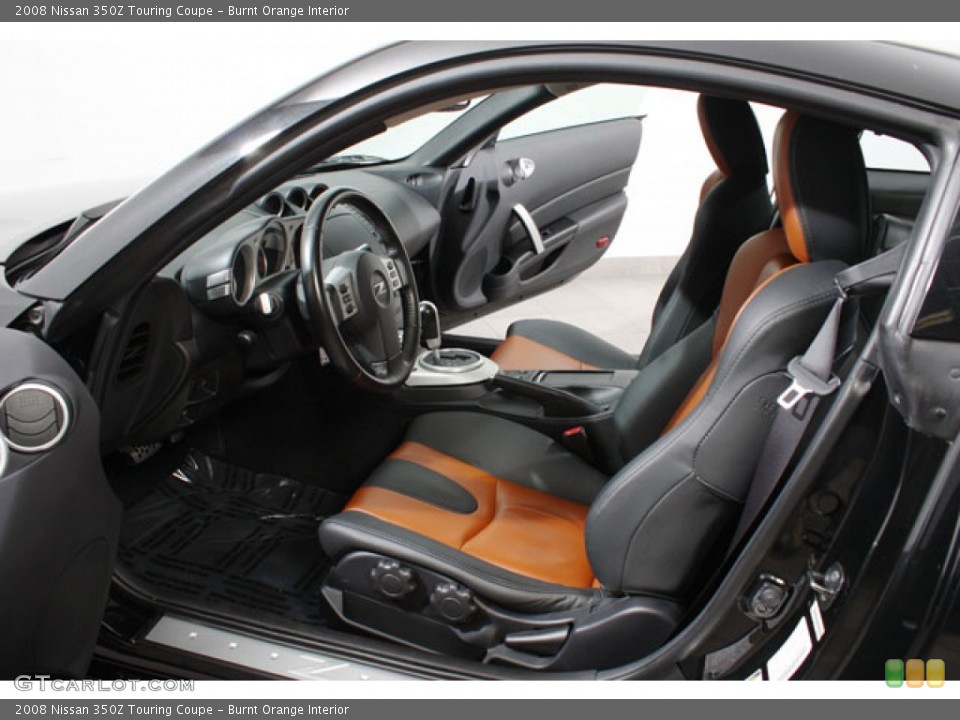 Burnt Orange Interior Photo for the 2008 Nissan 350Z Touring Coupe #58262506