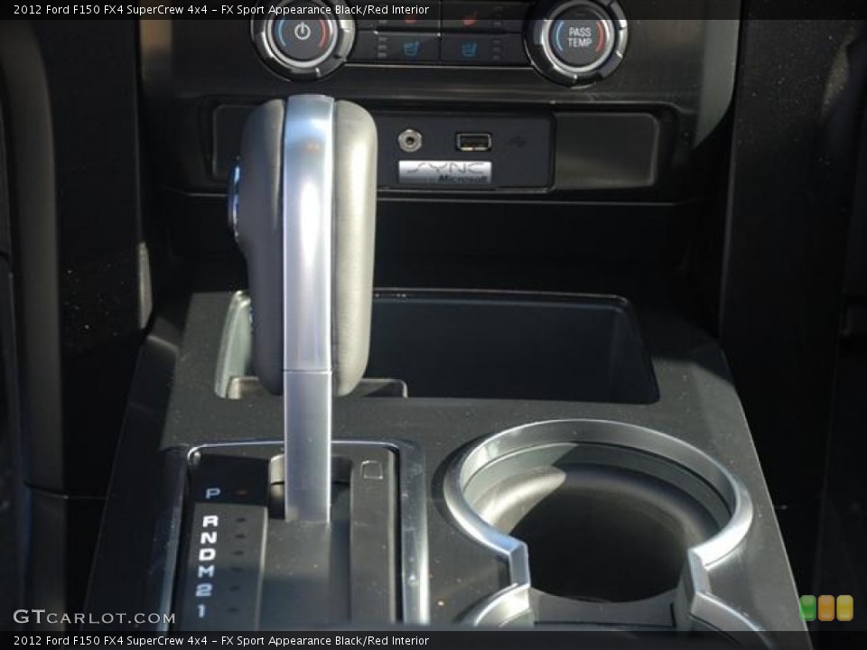 FX Sport Appearance Black/Red Interior Transmission for the 2012 Ford F150 FX4 SuperCrew 4x4 #58264717