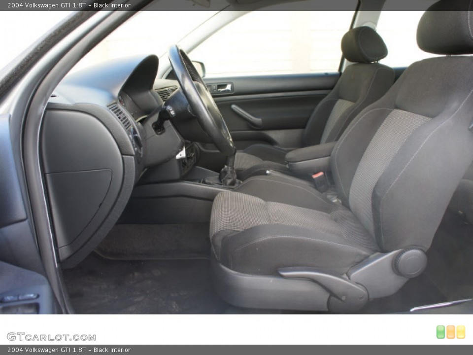 Black Interior Photo for the 2004 Volkswagen GTI 1.8T #58265590