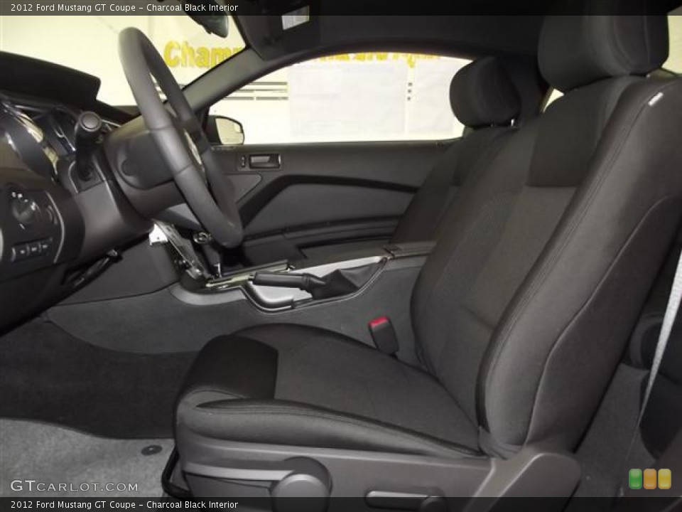 Charcoal Black Interior Photo for the 2012 Ford Mustang GT Coupe #58266427