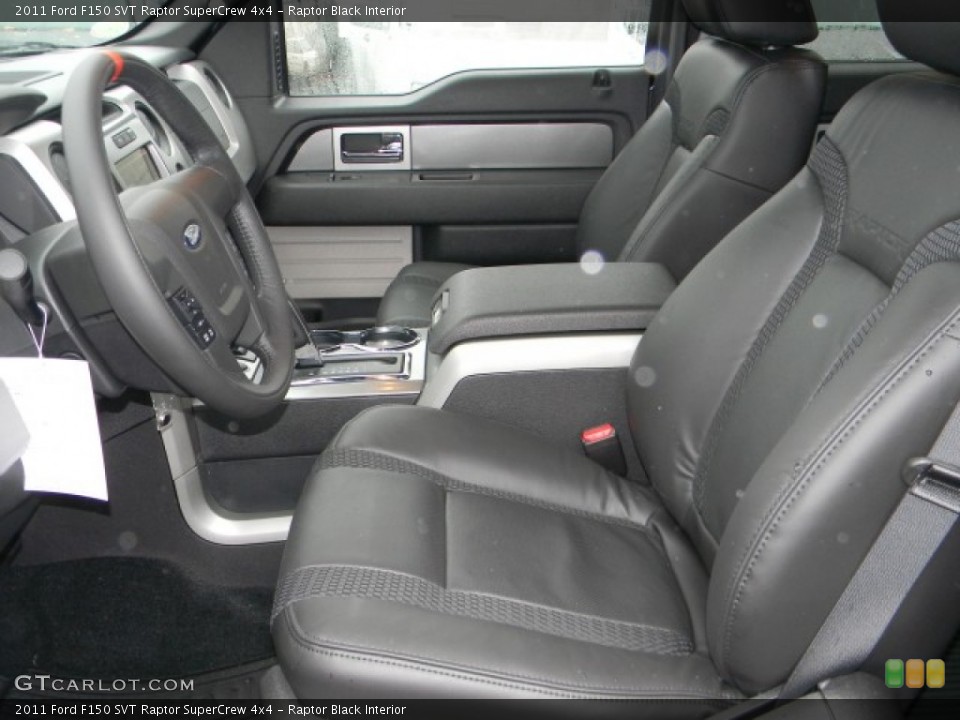 Raptor Black Interior Photo for the 2011 Ford F150 SVT Raptor SuperCrew 4x4 #58274247