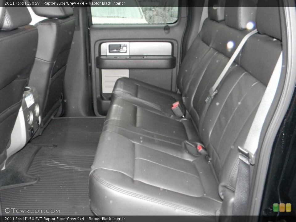 Raptor Black Interior Photo for the 2011 Ford F150 SVT Raptor SuperCrew 4x4 #58274255