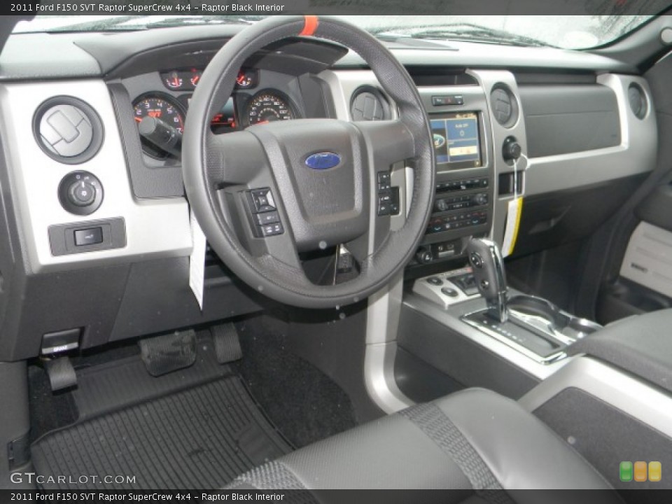 Raptor Black Interior Prime Interior for the 2011 Ford F150 SVT Raptor SuperCrew 4x4 #58274315