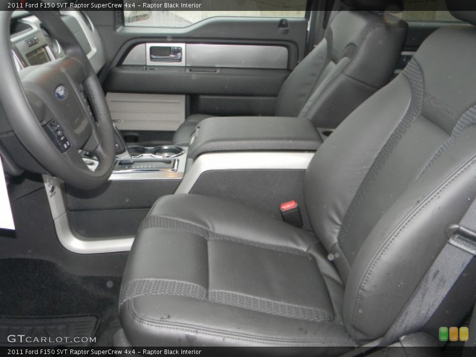 Raptor Black Interior Photo for the 2011 Ford F150 SVT Raptor SuperCrew 4x4 #58274324