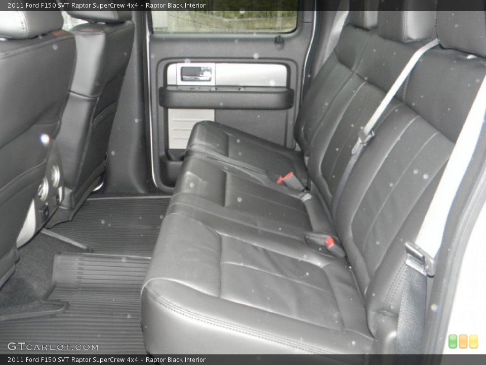 Raptor Black Interior Photo for the 2011 Ford F150 SVT Raptor SuperCrew 4x4 #58274333