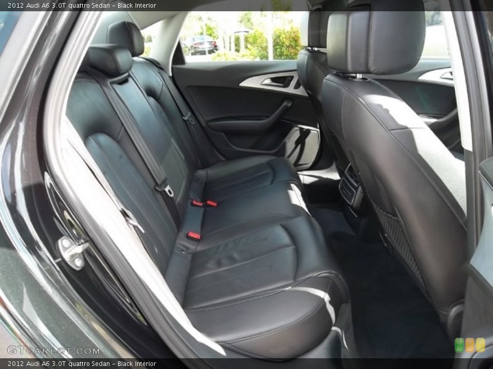 Black Interior Photo for the 2012 Audi A6 3.0T quattro Sedan #58276271