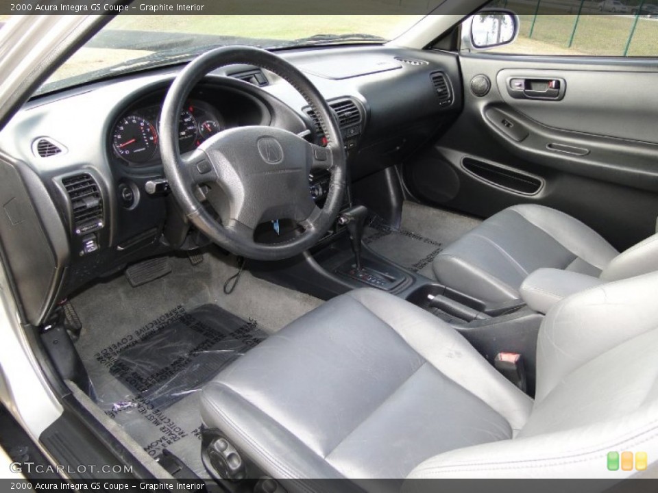 Graphite Interior Prime Interior for the 2000 Acura Integra GS Coupe #58276279