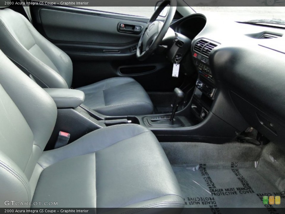 Graphite Interior Photo for the 2000 Acura Integra GS Coupe #58276370