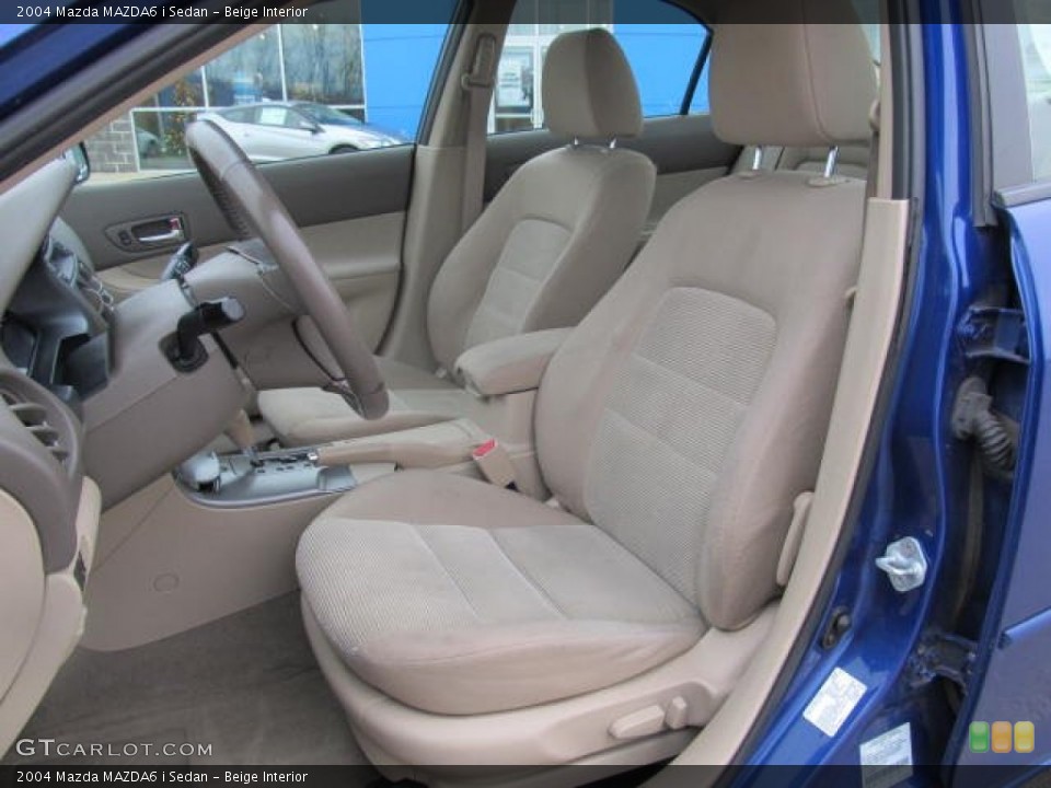Beige Interior Photo for the 2004 Mazda MAZDA6 i Sedan #58277336