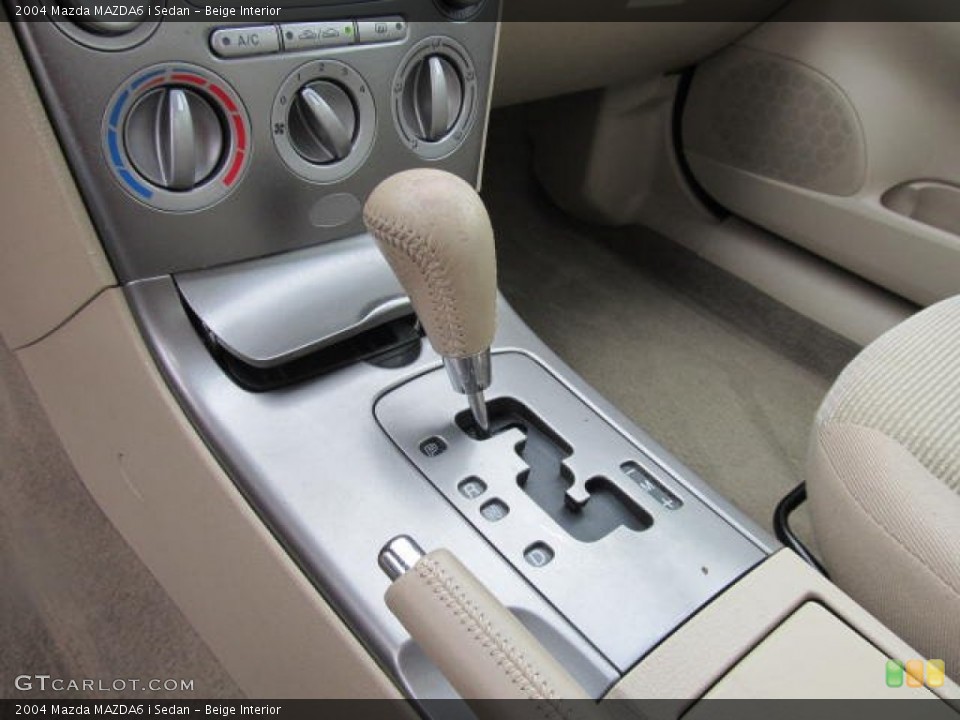 Beige Interior Transmission for the 2004 Mazda MAZDA6 i Sedan #58277369
