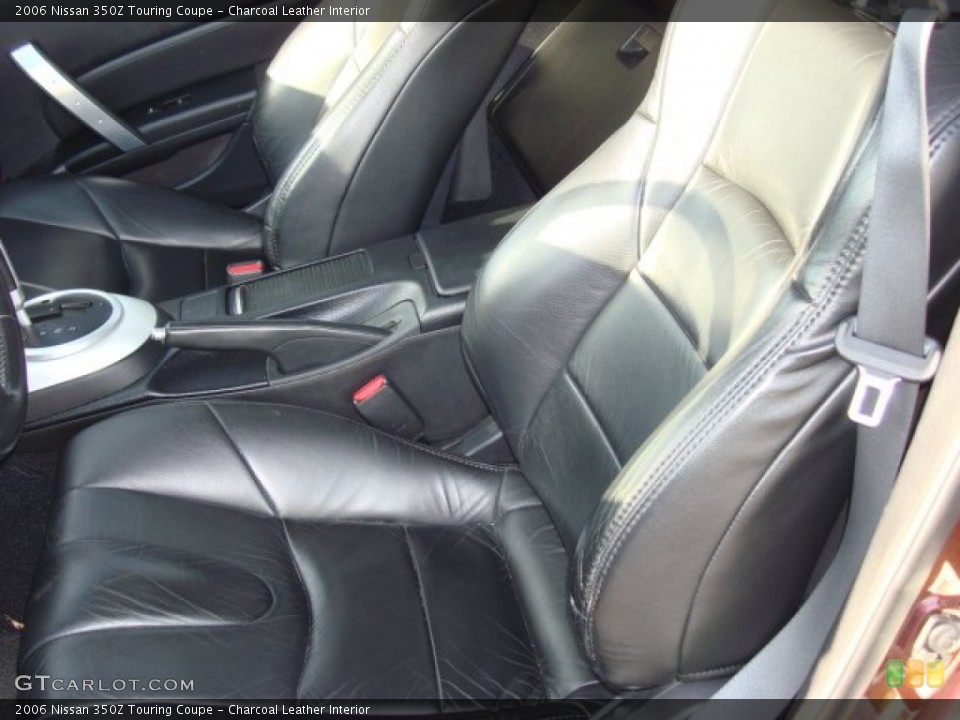 Charcoal Leather Interior Photo for the 2006 Nissan 350Z Touring Coupe #58277690