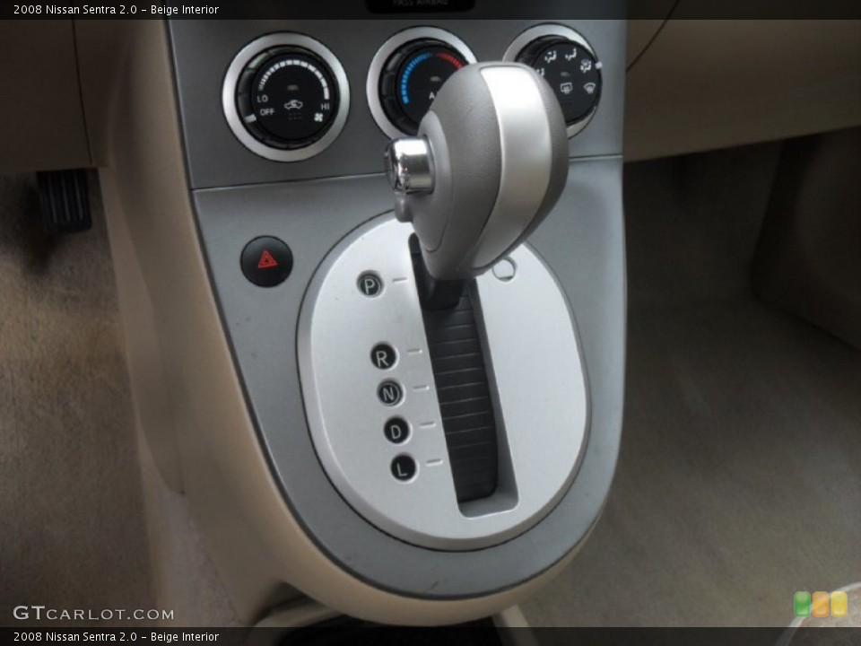 Beige Interior Transmission for the 2008 Nissan Sentra 2.0 #58279643