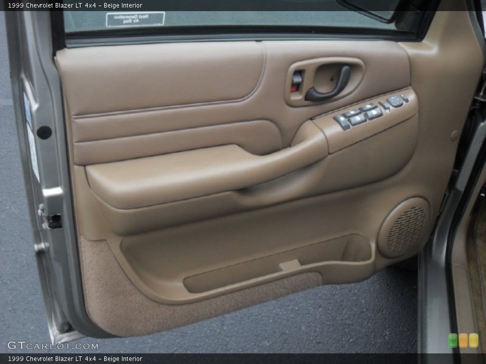 Beige Interior Door Panel for the 1999 Chevrolet Blazer LT 4x4 #58280117