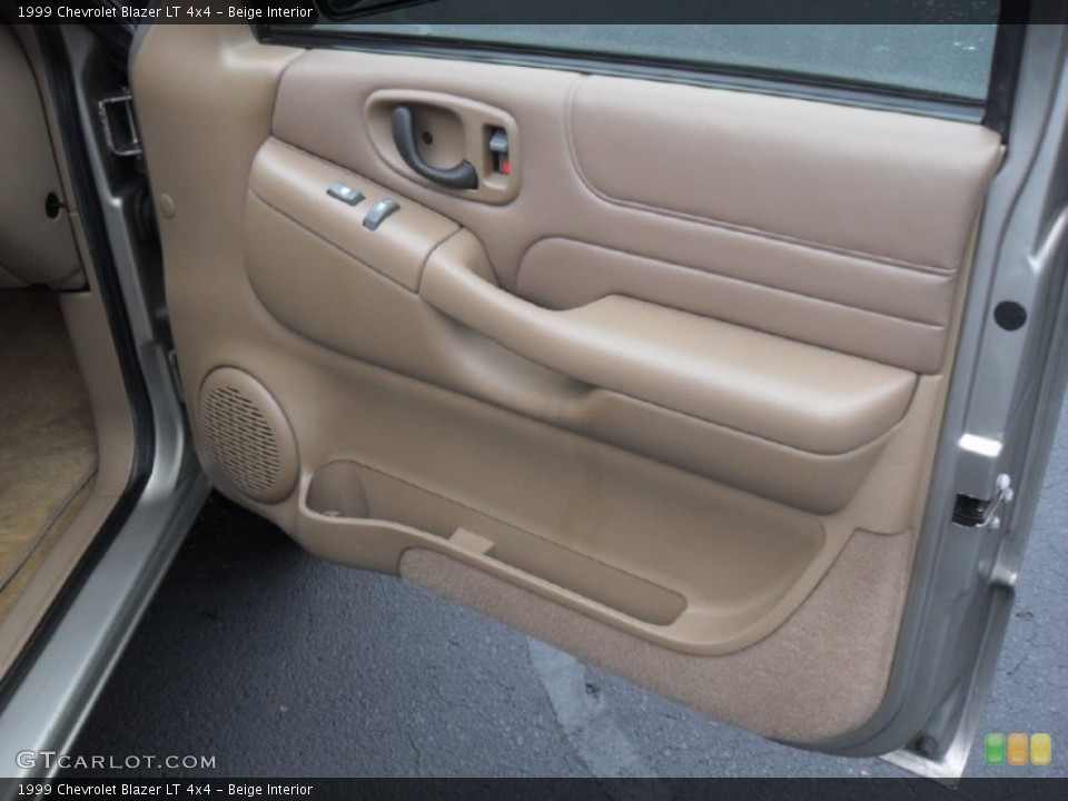 Beige Interior Door Panel for the 1999 Chevrolet Blazer LT 4x4 #58280222