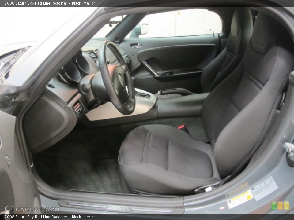 Black Interior Photo for the 2008 Saturn Sky Red Line Roadster #58280825