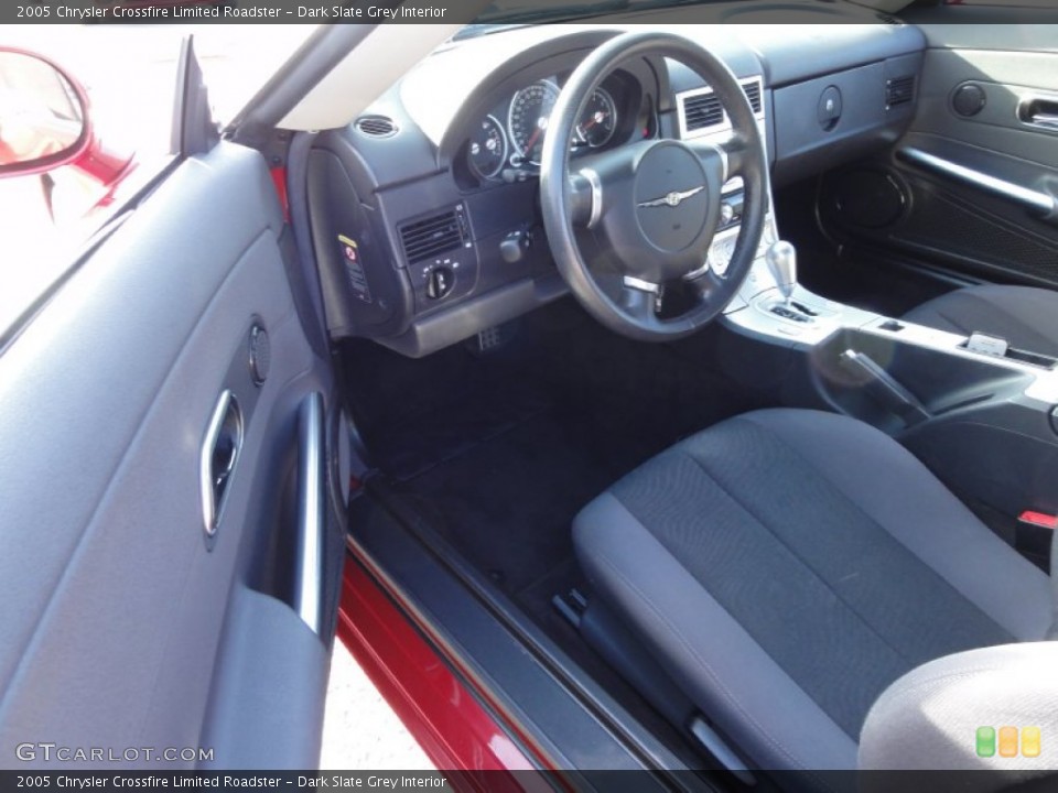 Dark Slate Grey Interior Photo for the 2005 Chrysler Crossfire Limited Roadster #58283105