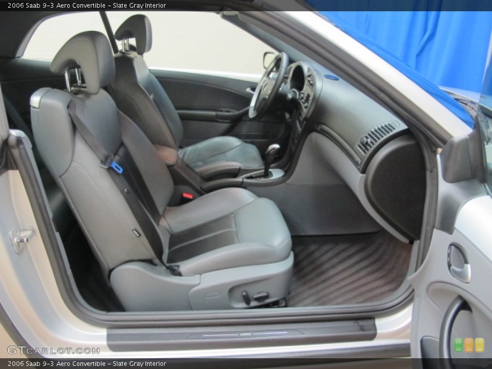 Slate Gray Interior Photo for the 2006 Saab 9-3 Aero Convertible #58284146