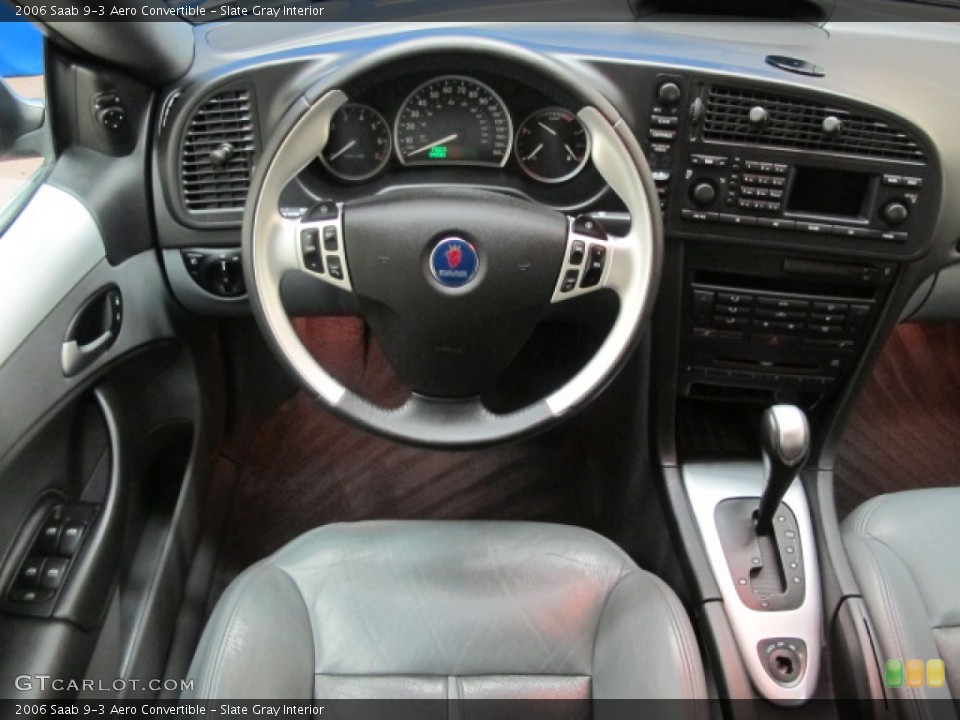 Slate Gray Interior Dashboard for the 2006 Saab 9-3 Aero Convertible #58284161