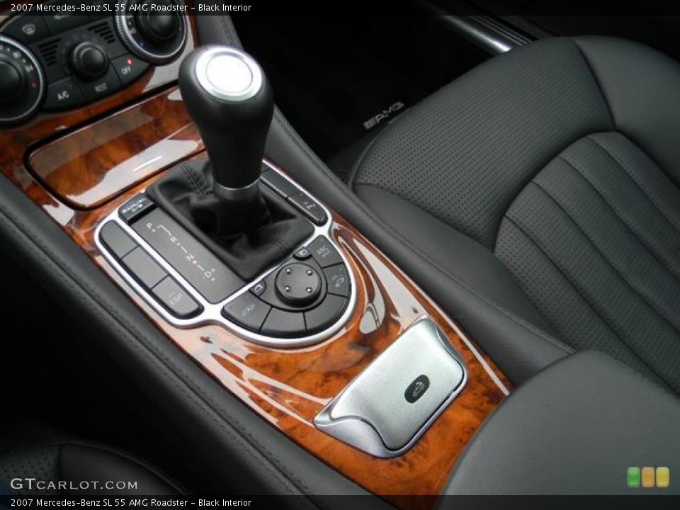 Black Interior Transmission for the 2007 Mercedes-Benz SL 55 AMG Roadster #58285301