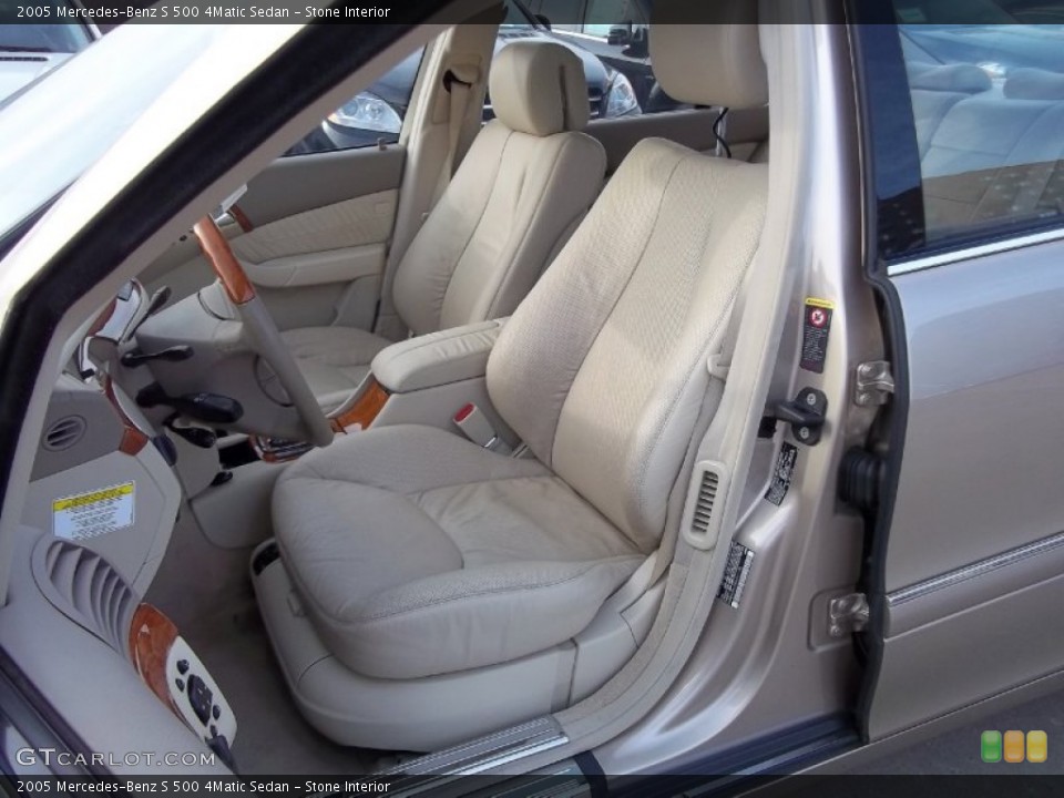 Stone Interior Photo for the 2005 Mercedes-Benz S 500 4Matic Sedan #58287809