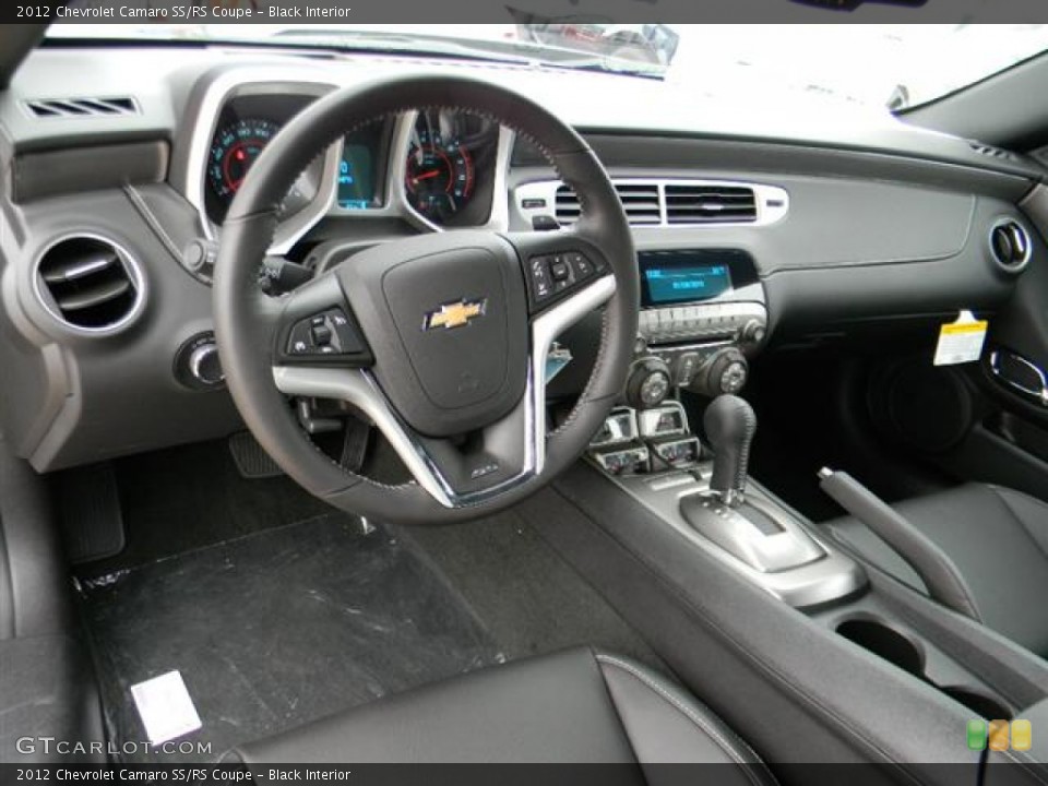 Black Interior Dashboard for the 2012 Chevrolet Camaro SS/RS Coupe #58291040