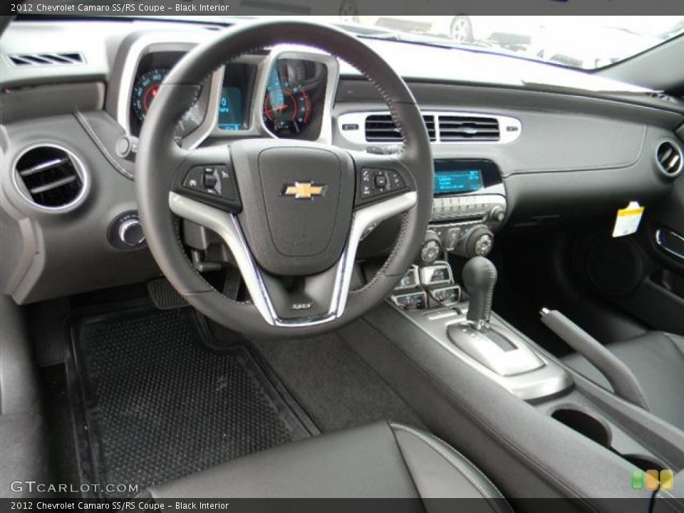 Black Interior Dashboard for the 2012 Chevrolet Camaro SS/RS Coupe #58291247