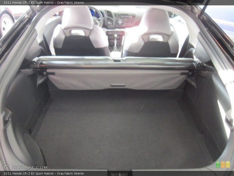 Gray Fabric Interior Trunk for the 2011 Honda CR-Z EX Sport Hybrid #58293212
