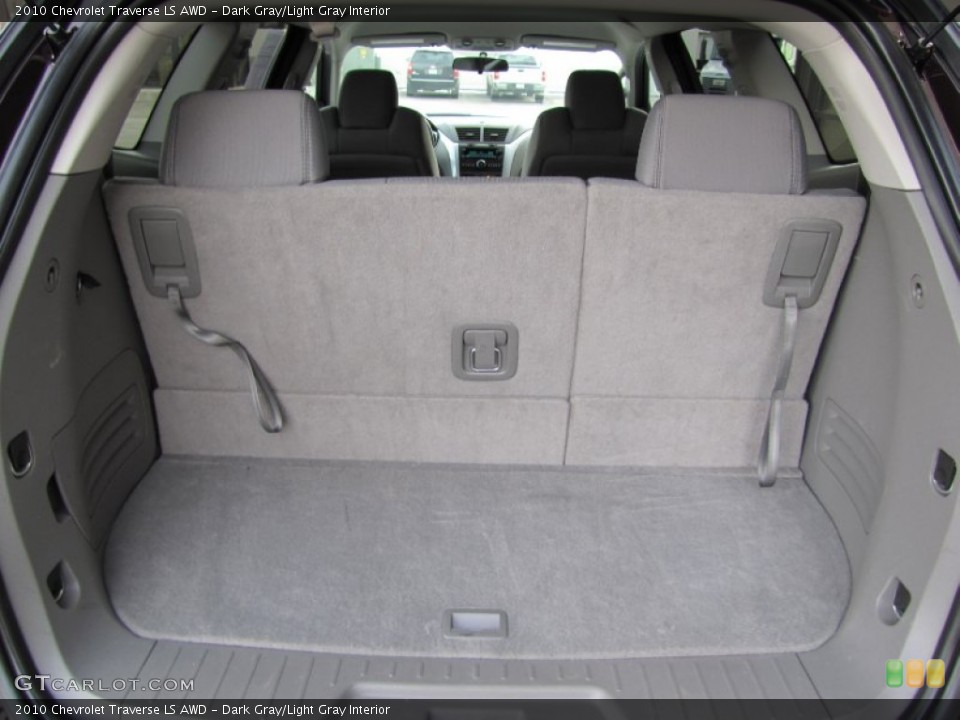 Dark Gray/Light Gray Interior Trunk for the 2010 Chevrolet Traverse LS AWD #58293869