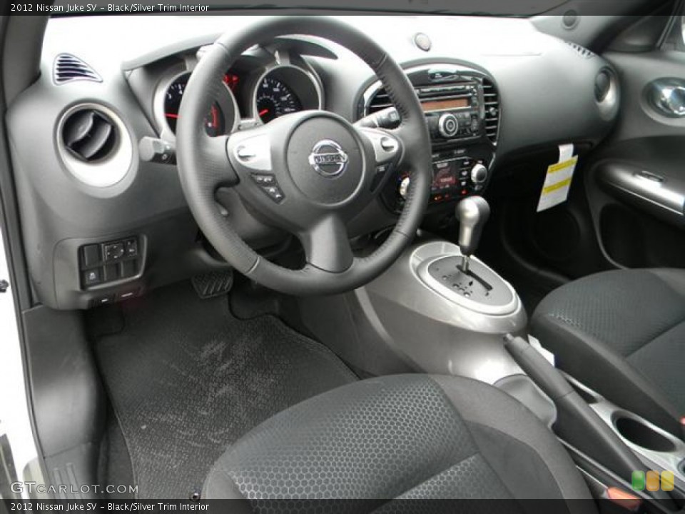 Black/Silver Trim Interior Photo for the 2012 Nissan Juke SV #58296551