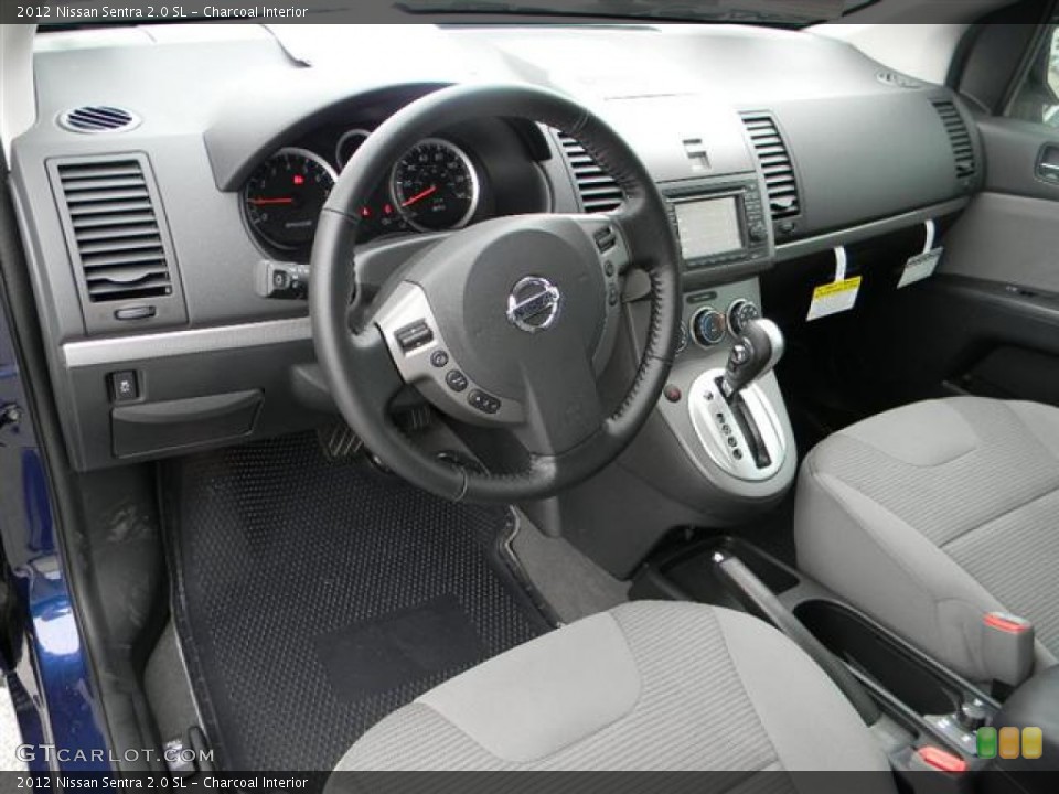 Charcoal Interior Photo for the 2012 Nissan Sentra 2.0 SL #58297277