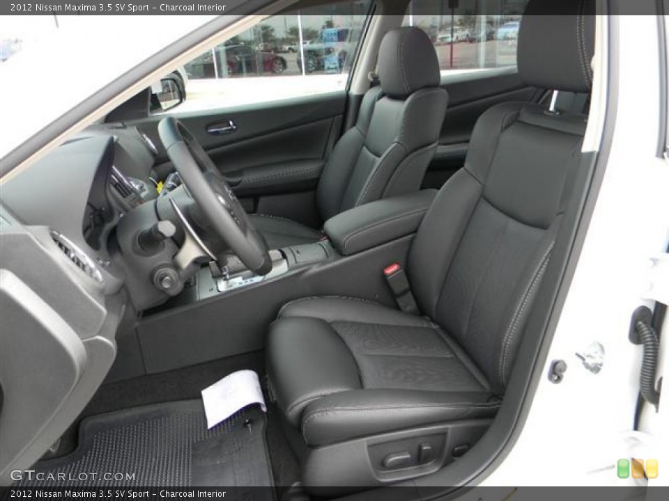 Charcoal Interior Photo for the 2012 Nissan Maxima 3.5 SV Sport #58297505