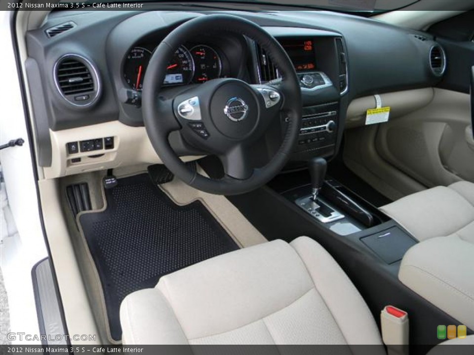 Cafe Latte Interior Dashboard for the 2012 Nissan Maxima 3.5 S #58297625