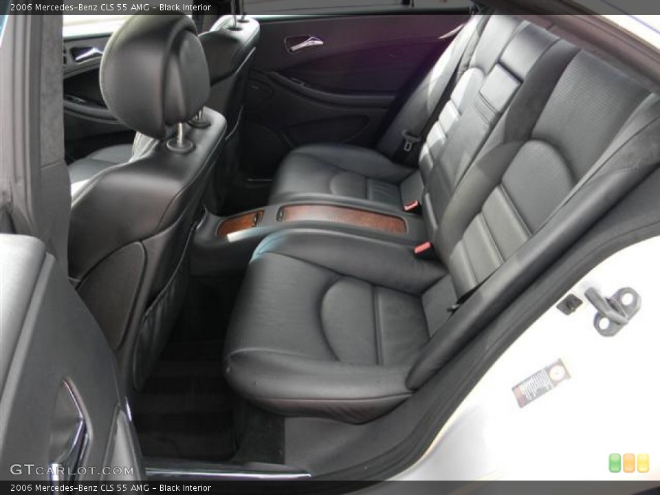 Black Interior Photo for the 2006 Mercedes-Benz CLS 55 AMG #58300109