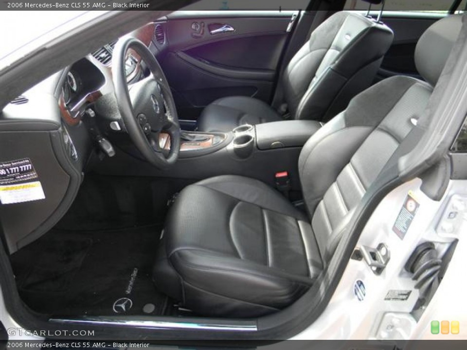 Black Interior Photo for the 2006 Mercedes-Benz CLS 55 AMG #58300133