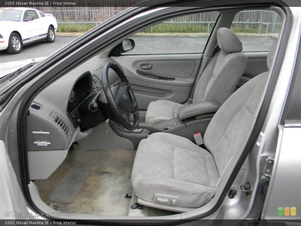 Frost Interior Photo for the 2003 Nissan Maxima SE #58301807