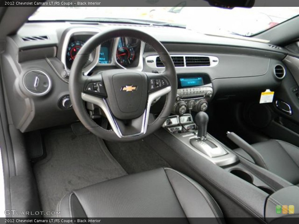 Black Interior Dashboard for the 2012 Chevrolet Camaro LT/RS Coupe #58303964