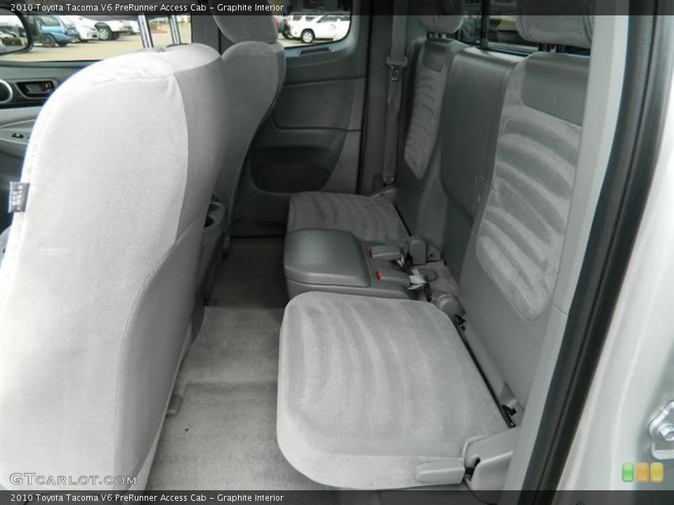 Graphite Interior Photo for the 2010 Toyota Tacoma V6 PreRunner Access Cab #58307574