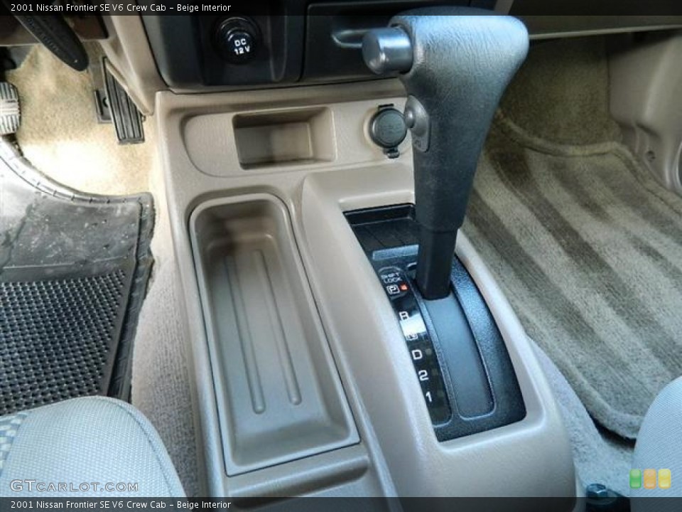 Beige Interior Transmission for the 2001 Nissan Frontier SE V6 Crew Cab #58310242