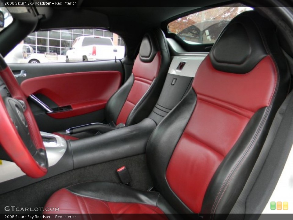 Red Interior Photo for the 2008 Saturn Sky Roadster #58313436