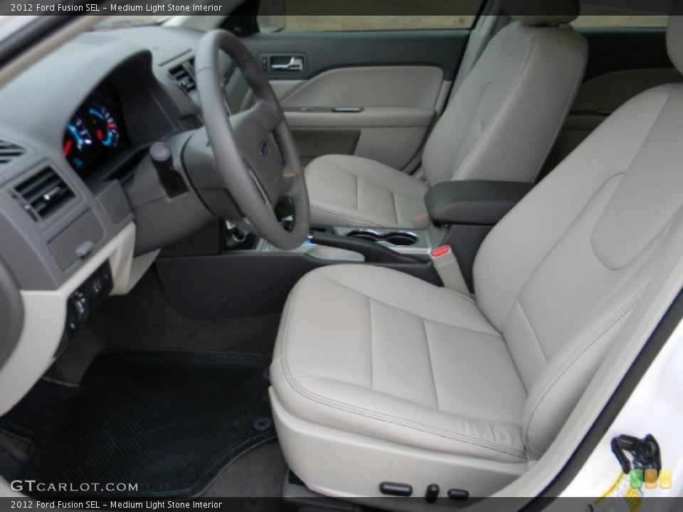 Medium Light Stone Interior Photo for the 2012 Ford Fusion SEL #58313739