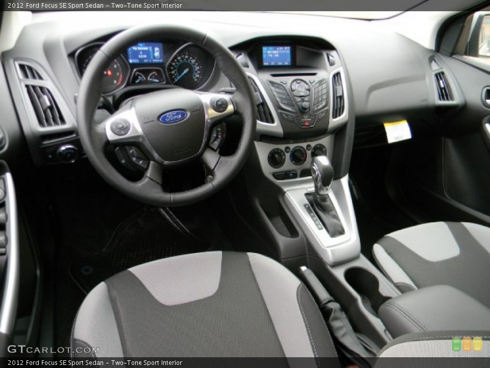 Two-Tone Sport Interior Dashboard for the 2012 Ford Focus SE Sport Sedan #58314369