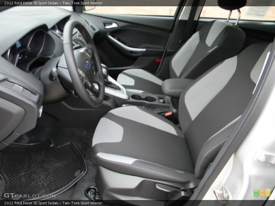 Two-Tone Sport Interior Photo for the 2012 Ford Focus SE Sport Sedan #58314378